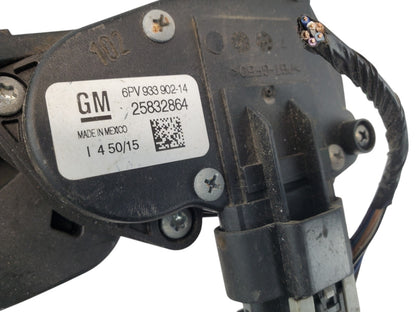 07-11 CHEVROLET SILVERADO ACCELERATOR GAS PEDAL POSITION SENSOR 25832864 OEM
