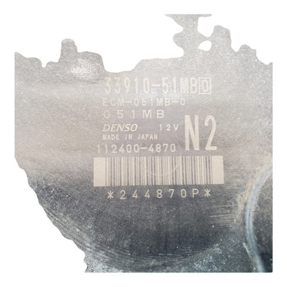 ✅2011 - 2012 Suzuki SX4 2.0L AT Engine Computer ECM ECU 33910-51MB0