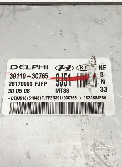 09-10 SONATA 3.3L Engine Control Modul ECM Computer 39110-3C765