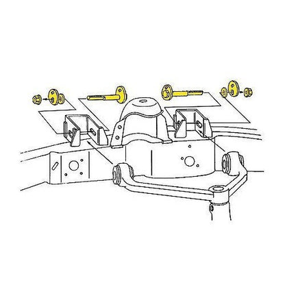 1997-2004 Ford/Lincoln Front Alignment Caster / Camber Kit