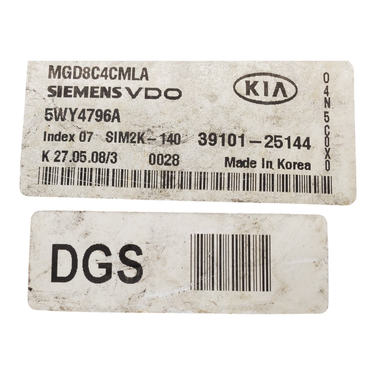 06-08 Kia Optima 2.4L ECM ECU OEM Engine Computer Control Module 39101-25144