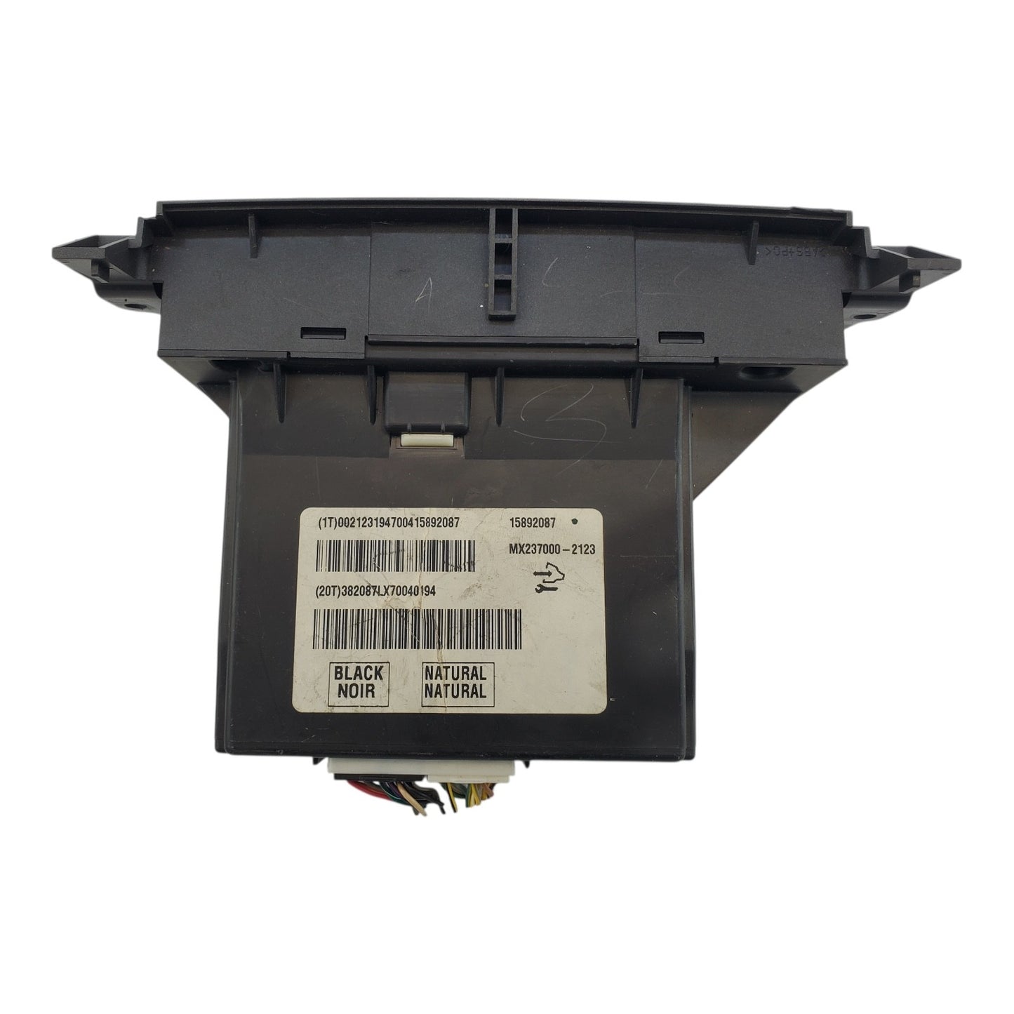 07-11 BUCK LUCERNE A/C CONTROL CLIMATE TEMPERATURE UNIT HEATER 15892087