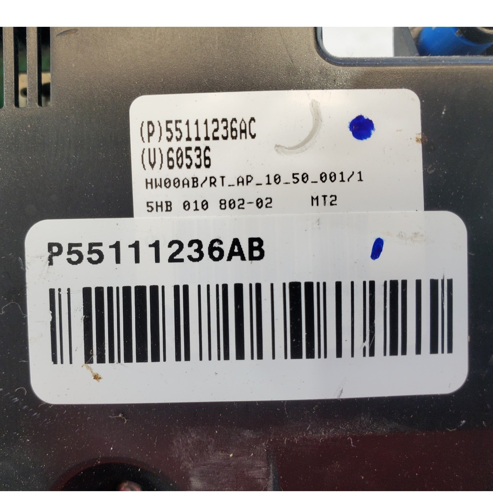 2011 Grand Caravan Town Country Temperature Temp Climate Control P55111236AB
