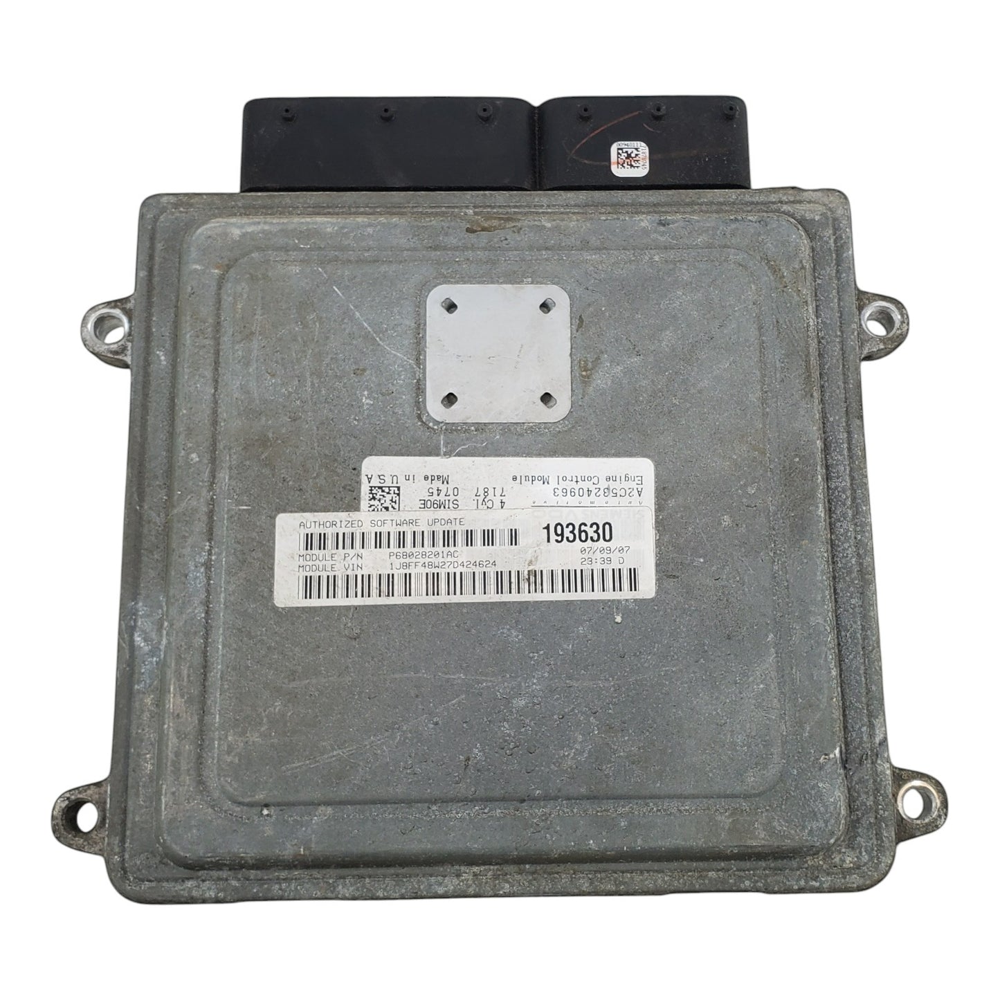 Engine ECM Control Module 2.0L Fits 07-10 CALIBER PATRIOT 68028201AC P68028201AC