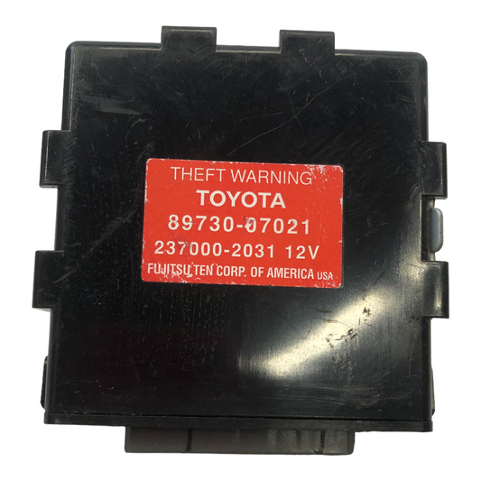 ✅ 2000-2004 Toyota Avalon Anti Theft Warning Locking Control Module 89730-07021 