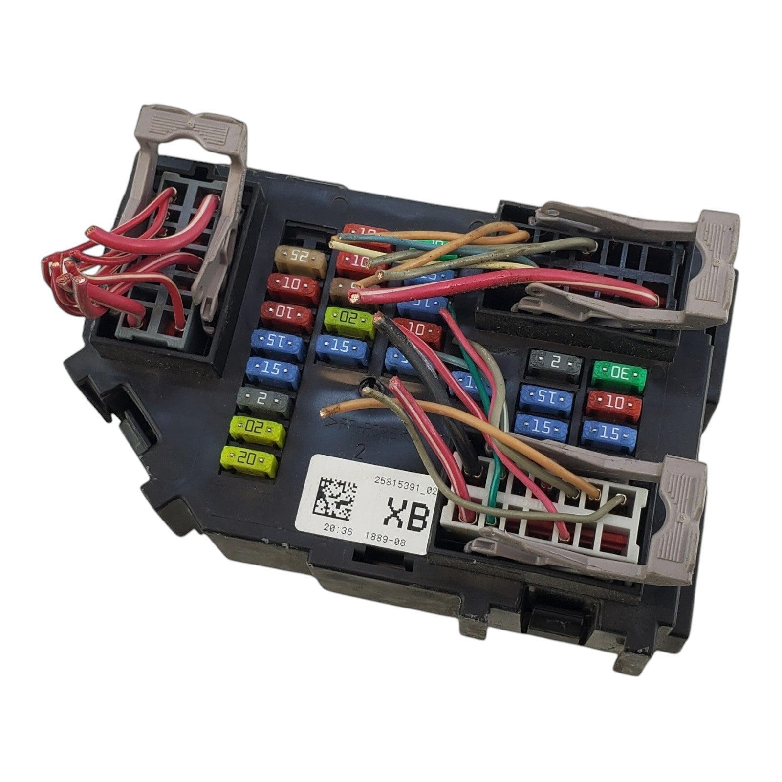 2009 Yukon XL Suburban Escalade Cabin Fuse Box 25815391 02
