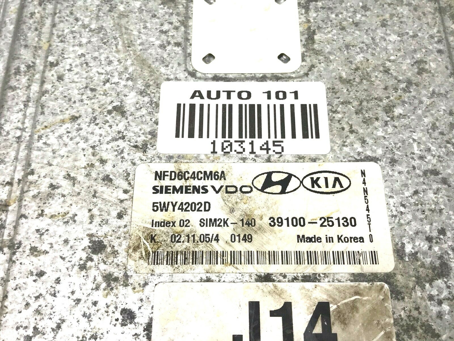 ✅ 06-08 Hyundai Sonata 2.4L Engine Control Module ECM Computer 39100-25130