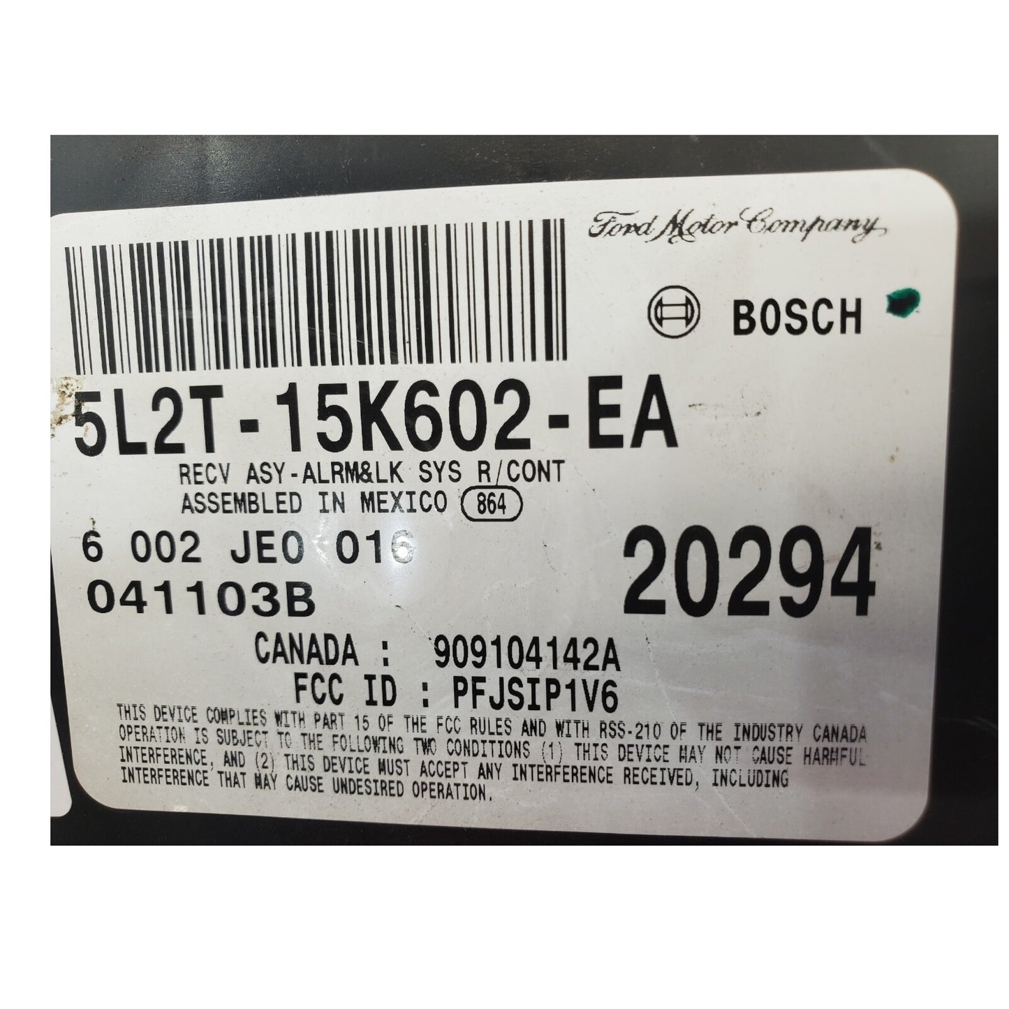 ✅ 05 FORD EXPLORER Anti Theft Keyless Entry Module 5L2T-15K602-EA OEM