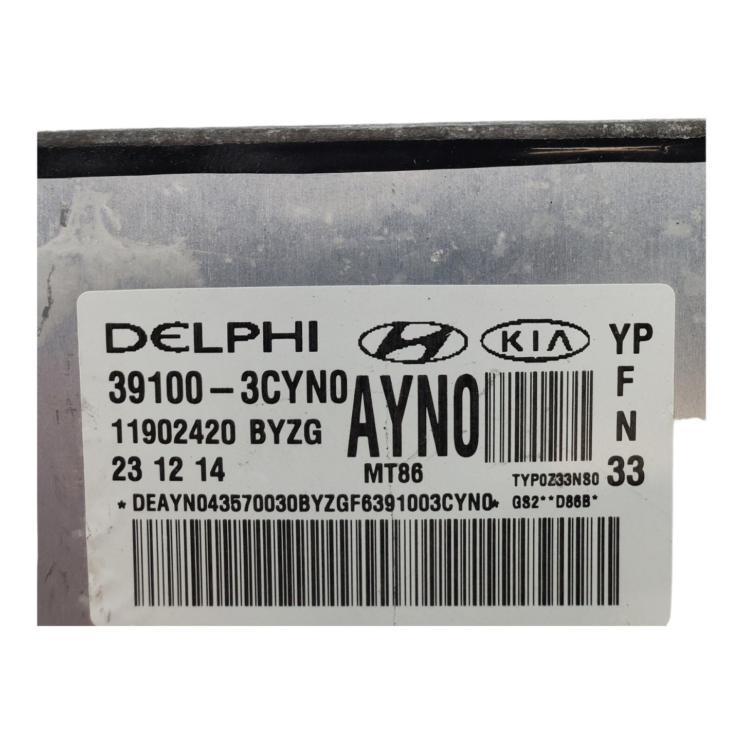 ✅2015 15 Kia Sedona 39100-3CYN0 Computer Brain Engine Control ECU ECM EBX Module