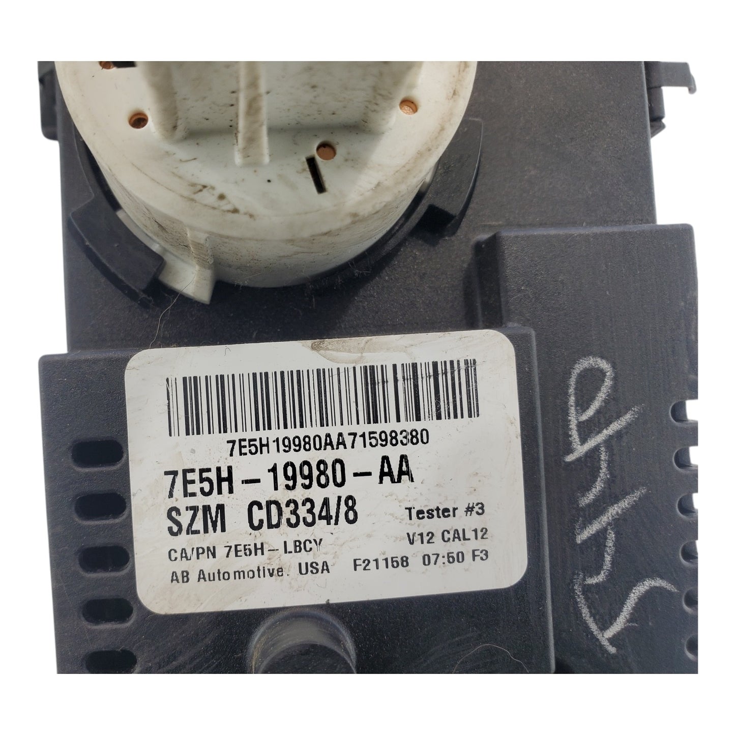 2006-2010 Fusion/ Milan OEM 3-Knob Climate Control A/C Heat 7E5H-19980-AA Black
