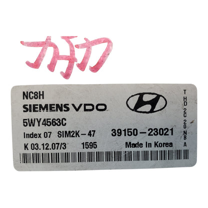 ENGINE COMPUTER HYUNDAI ELANTRA 2007 2008 2009 2010 39150-23021 2.0L AT ECM OEM