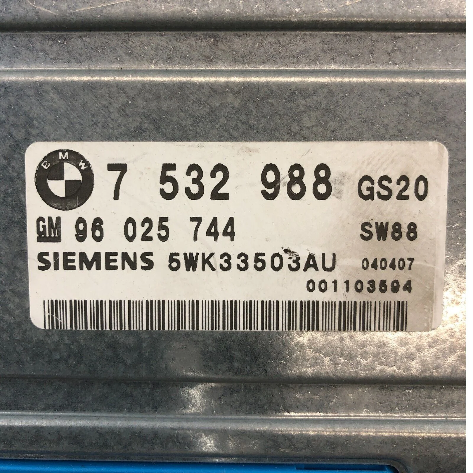 04-05 BMW 330i Transmission Control Module TCM Computer 7532988