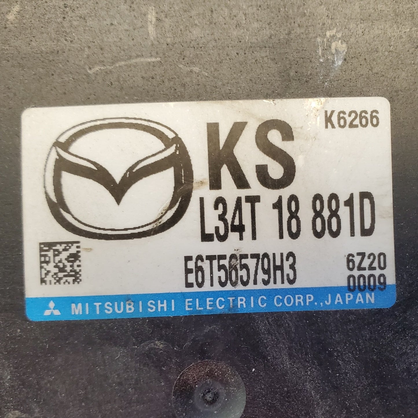 ✅ 07 MAZDA 3 Engine Control Module ECM Computer L34T 18 881D OEM