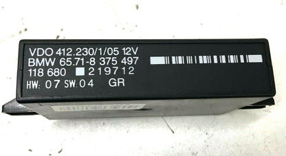 ✅ 95-01 BMW 740i VDO Cruise Control Module 65.71-8 375 497, 65718375497, OEM