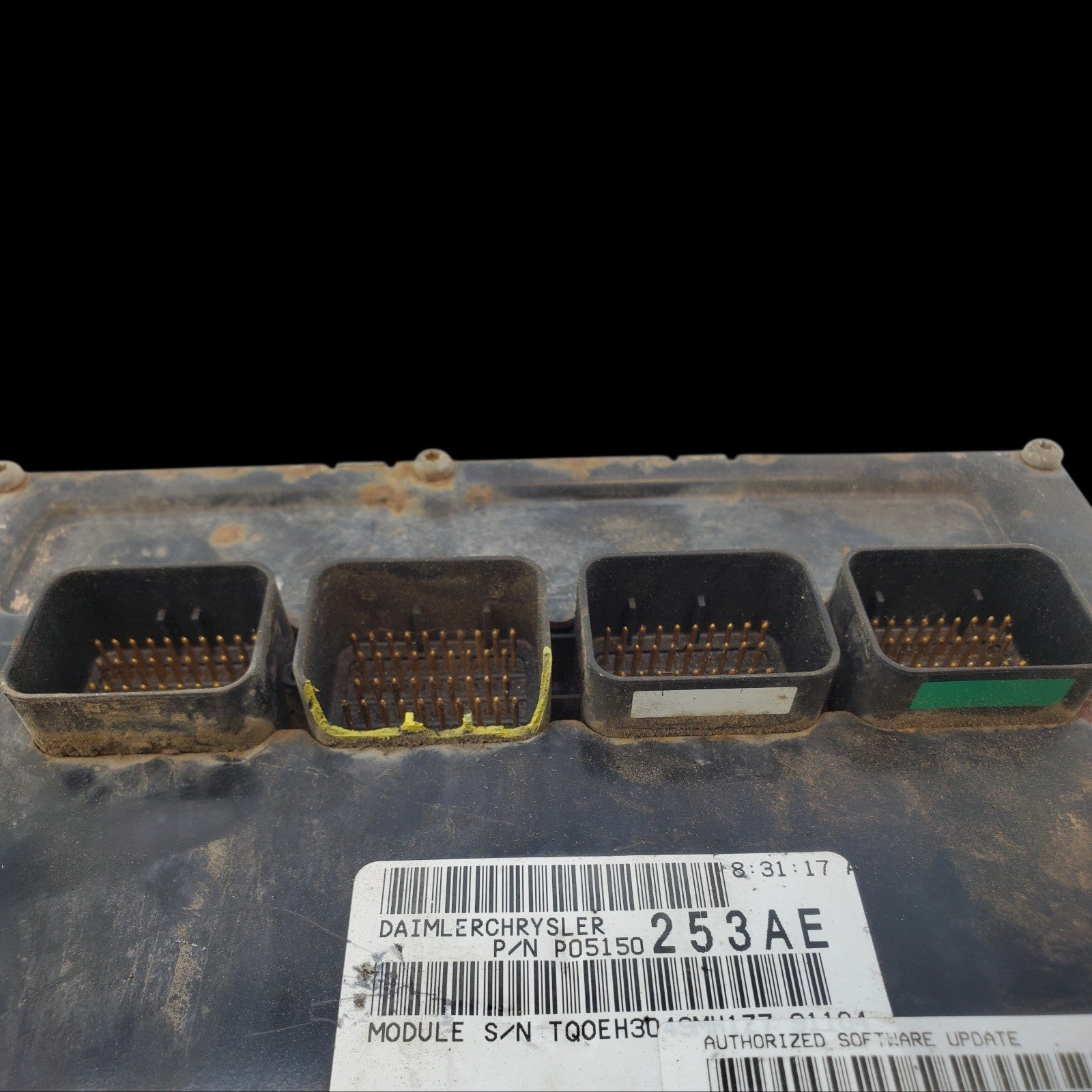 09 10 Chrysler Town & Country P05150253AE Engine Control Module Unit Ecm I49 003