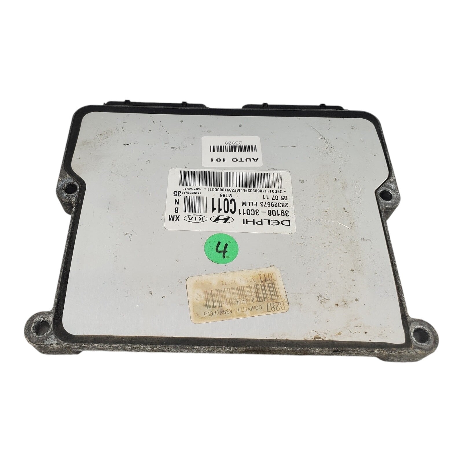 11-13 Kia Sorento Computer Brain Engine Control ECU ECM PCM PCU 39108-3C011