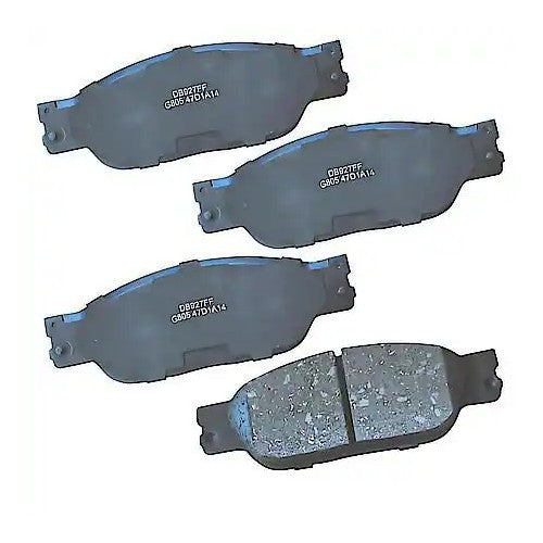 2000-2006 Ford/Jaguar/Lincoln LS/S-Type/Thunderbird Brake Pad Set, Front