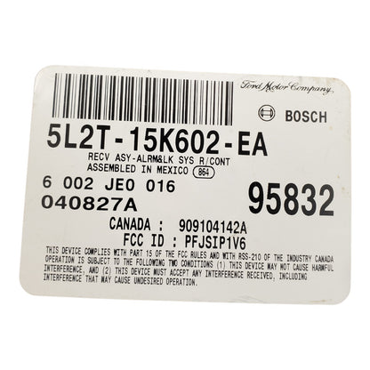 ✅ 05 FORD EXPLORER Anti Theft Keyless Entry Module 5L2T-15K602-EA OEM
