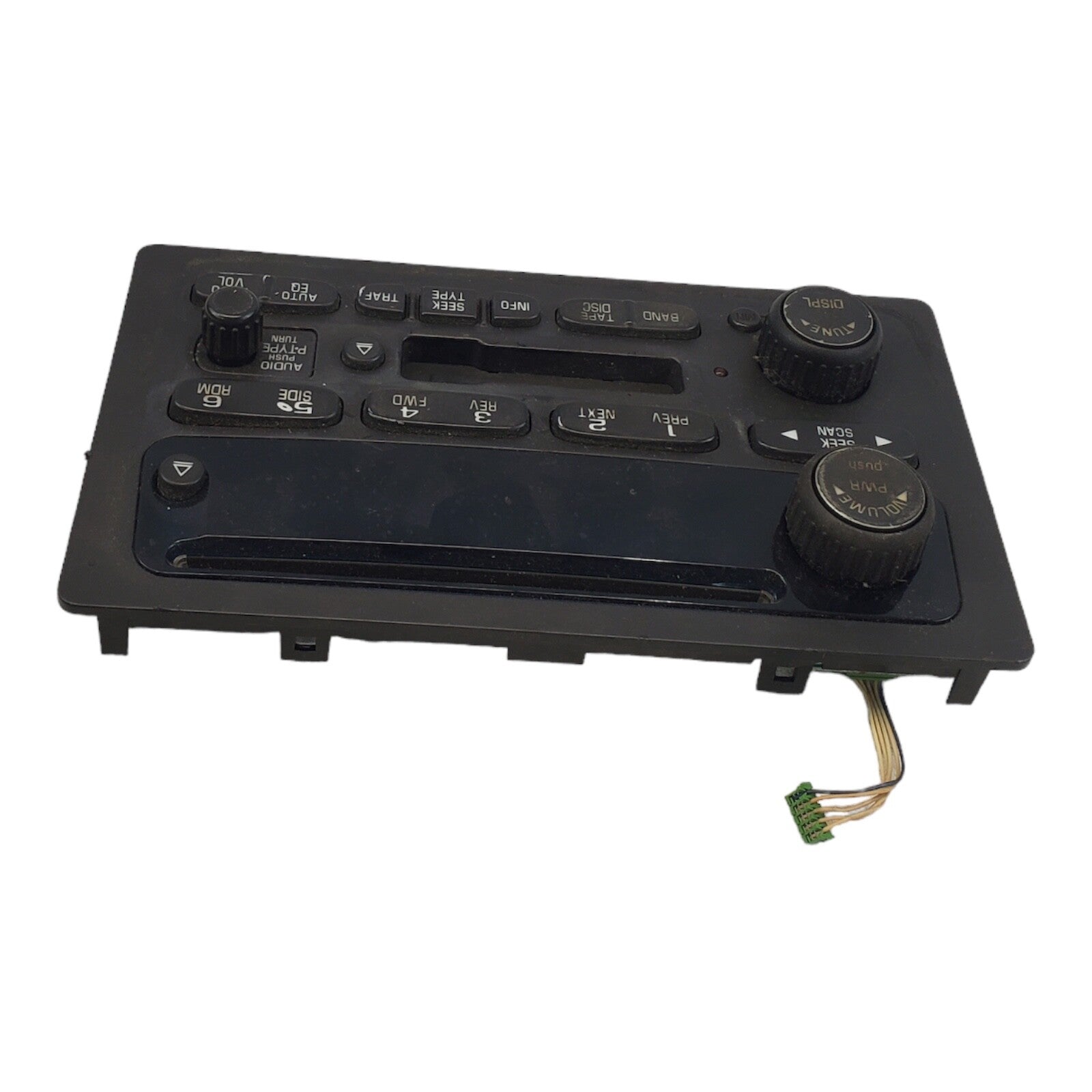 04 CHEVY SILVERADO 1500 OEM RADIO RECEIVER 15138489 Front Panel
