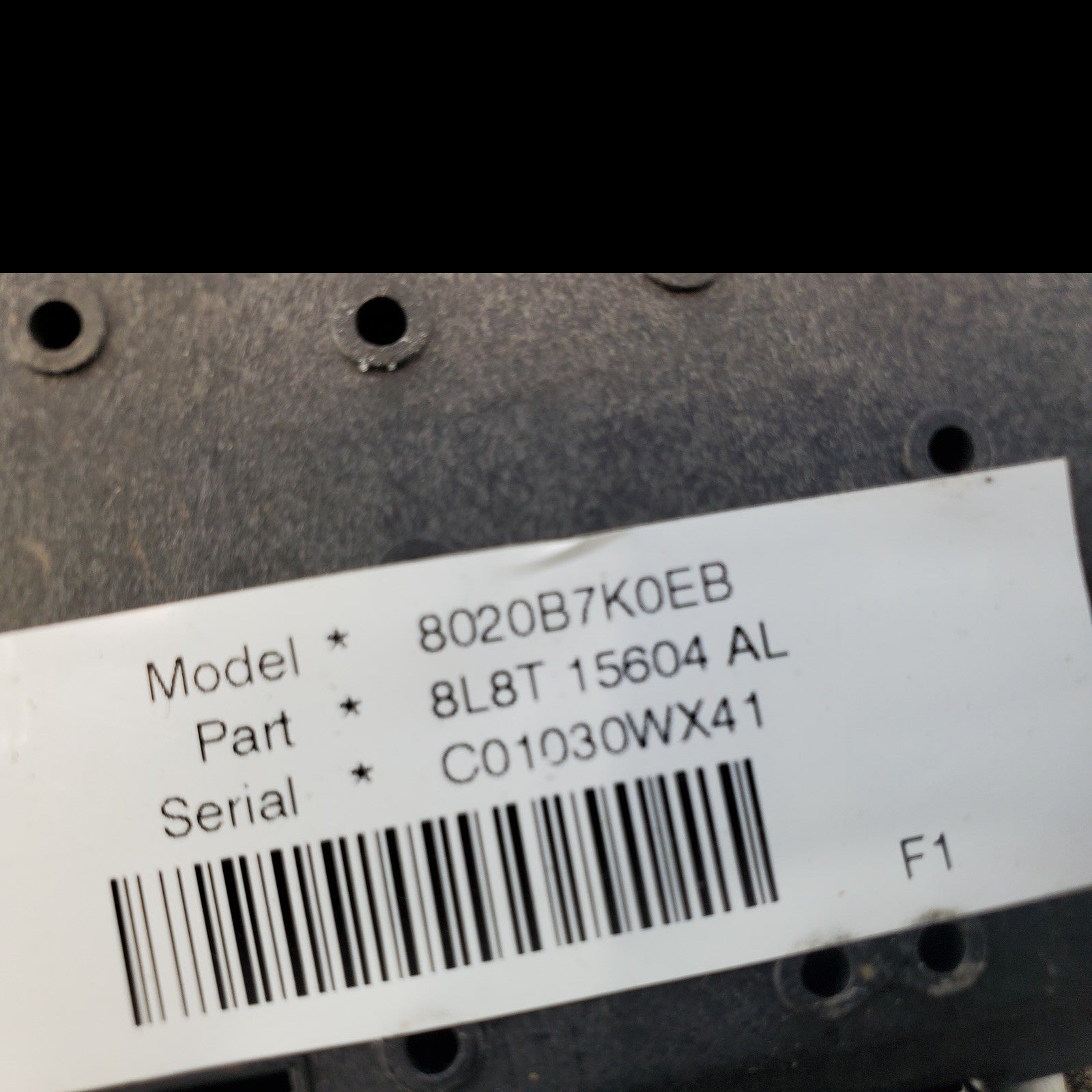 2009 - 2012 Ford Escape Fuse Box Relay Control Module Unit 8L8T-15604-AL OEM !
