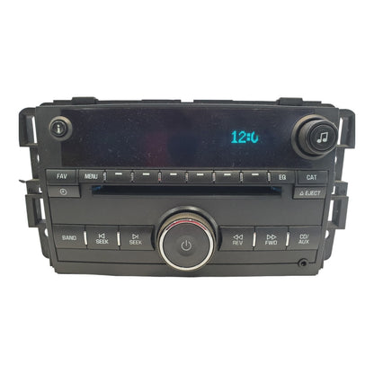 2011 2012 CHVEROLET IMAPALA LT AM/FM/CD/MP3 RADIO OEM 20955156