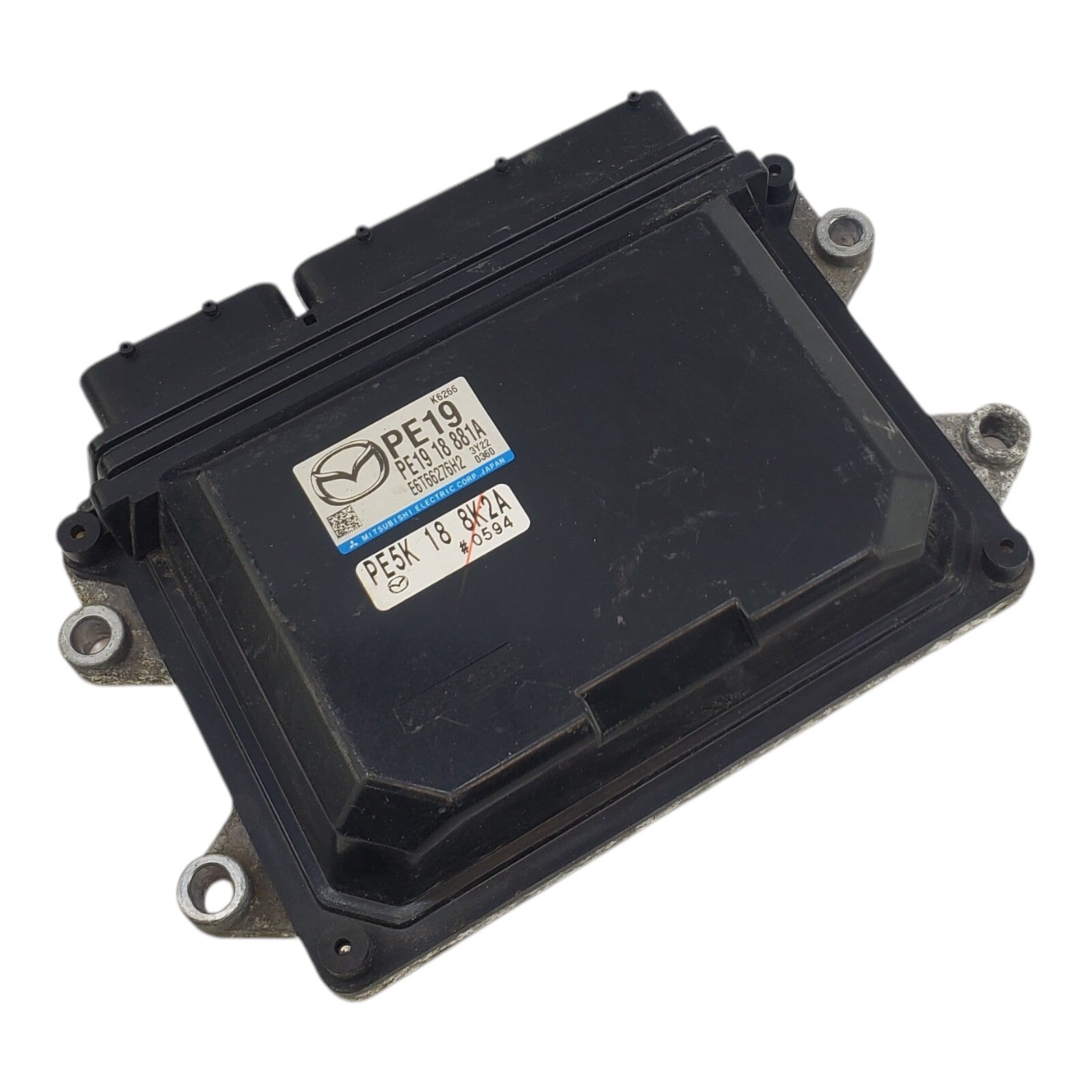 2015 MAZDA 3 2.0L ENGINE COMPUTER BRAIN CONTROL MODULE ECU ECM OEM PE1918881A