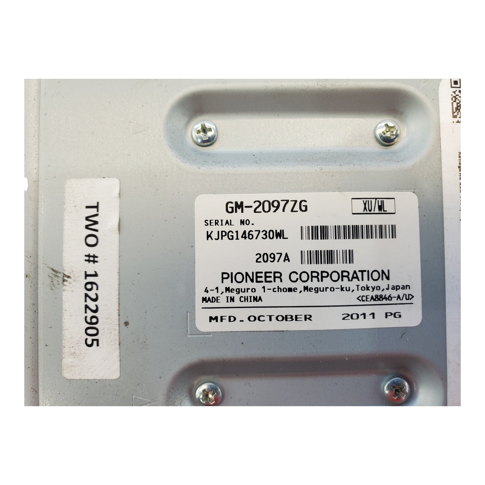 10 11 12 13 14 15 16 17 GMC TERRAIN Audio Radio Amp Amplifer 8 Speaker 22855805