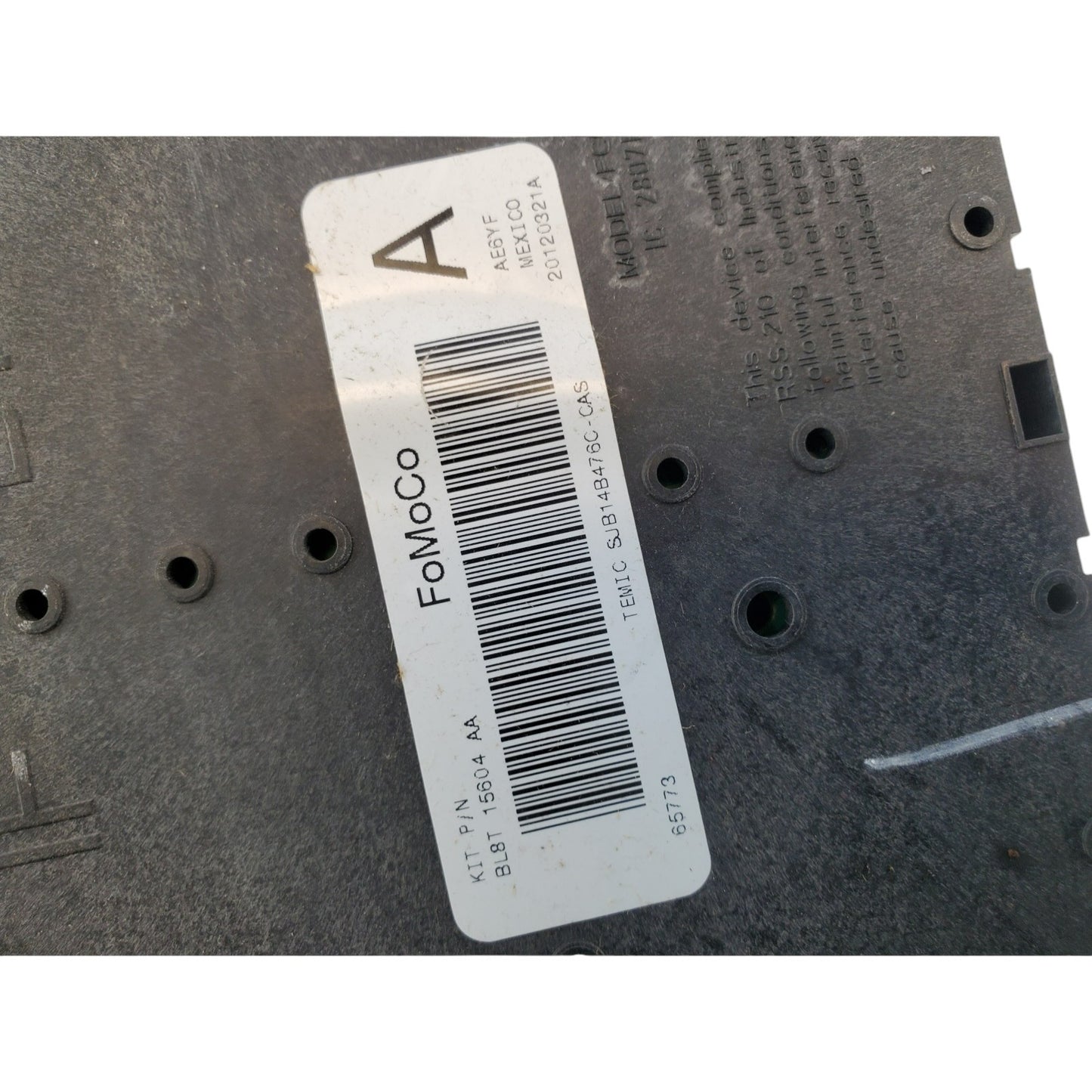 08-12 Ford Escape Interior Fuse Box Relay Junction Block Cabin bl8t15604aa OEM