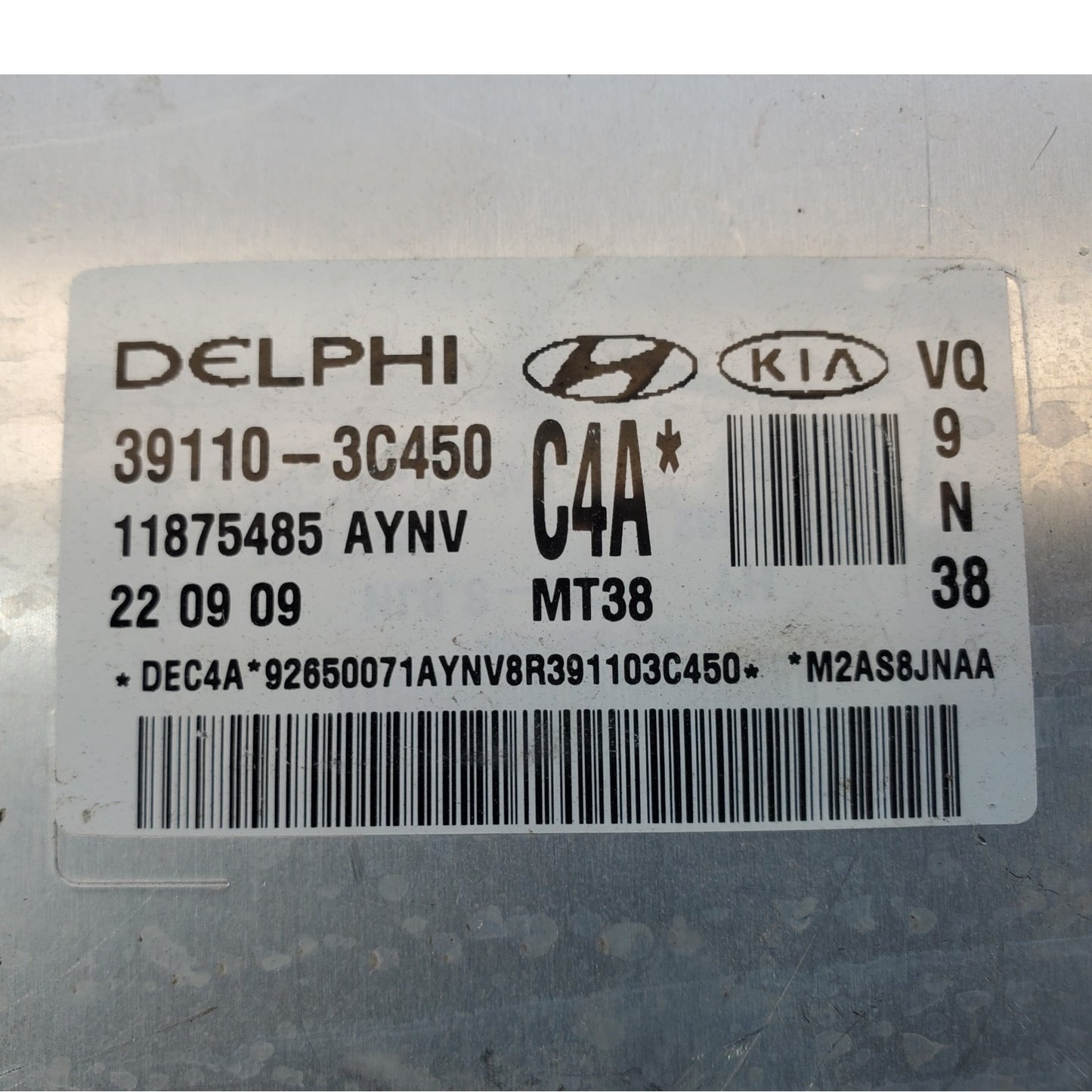 Engine ECM Control Module Fits 2010 10 KIA SEDONA 39110-3C450 391103C450