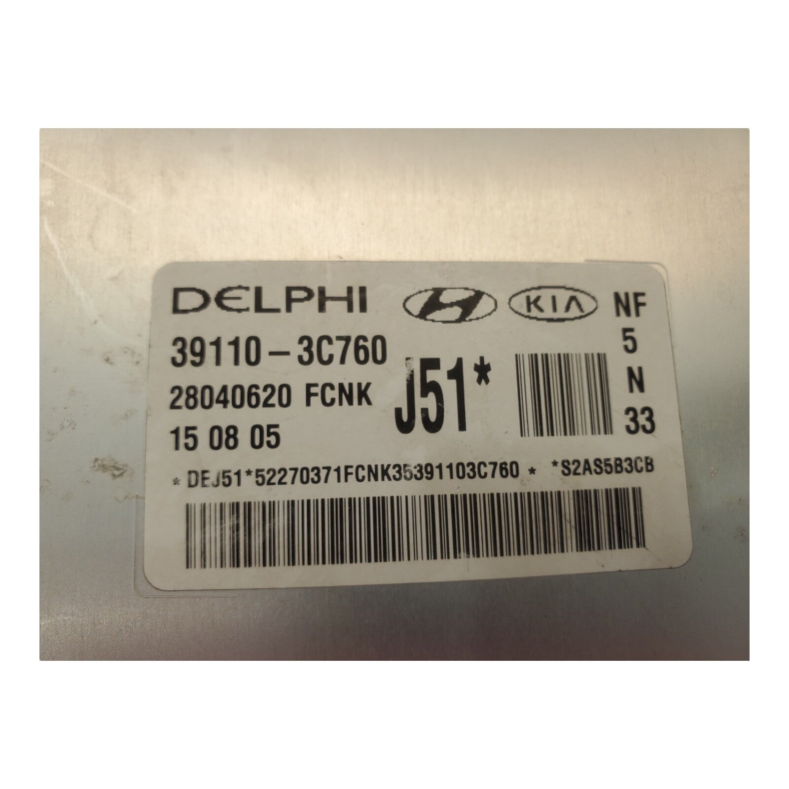 06-08 Hyundai Sonata Engine Computer ECU ECM 39110-3C760