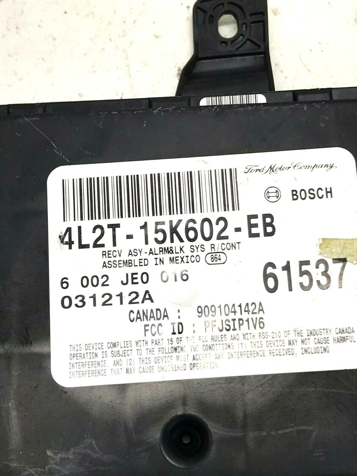 ✅ 02-04 FORD EXPLORER Anti-theft Keyless Entry Module 4L2T-15K602-EB