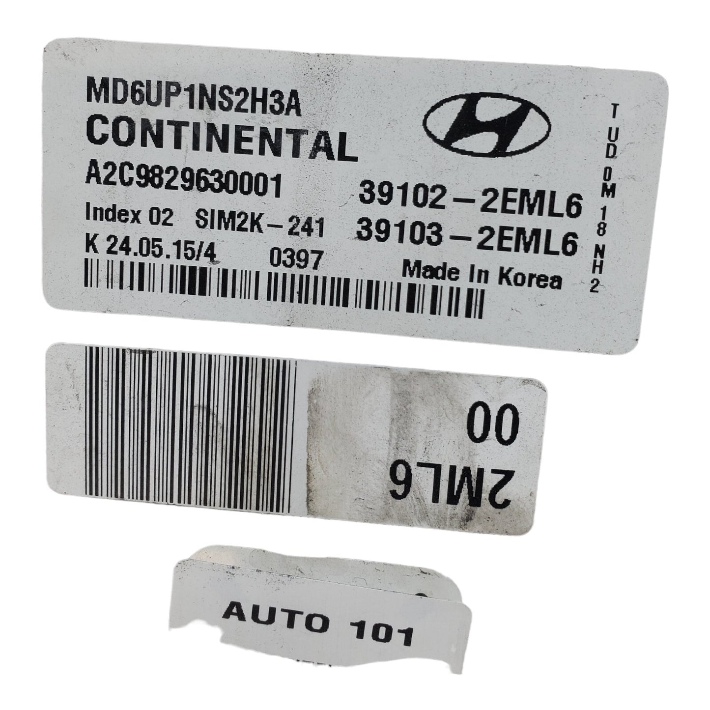 ✅2014-2016 Hyundai Elantra ECU PCM Engine Control Module 39102-2EML6