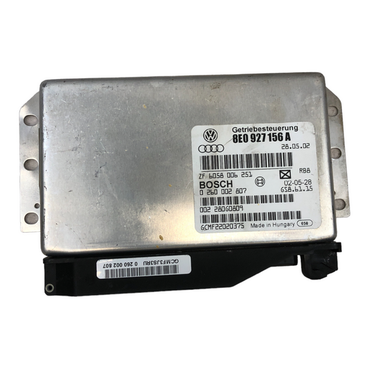 ✅ 02-03 Audi A4 transmission computer TCM 8E0 927 156 A