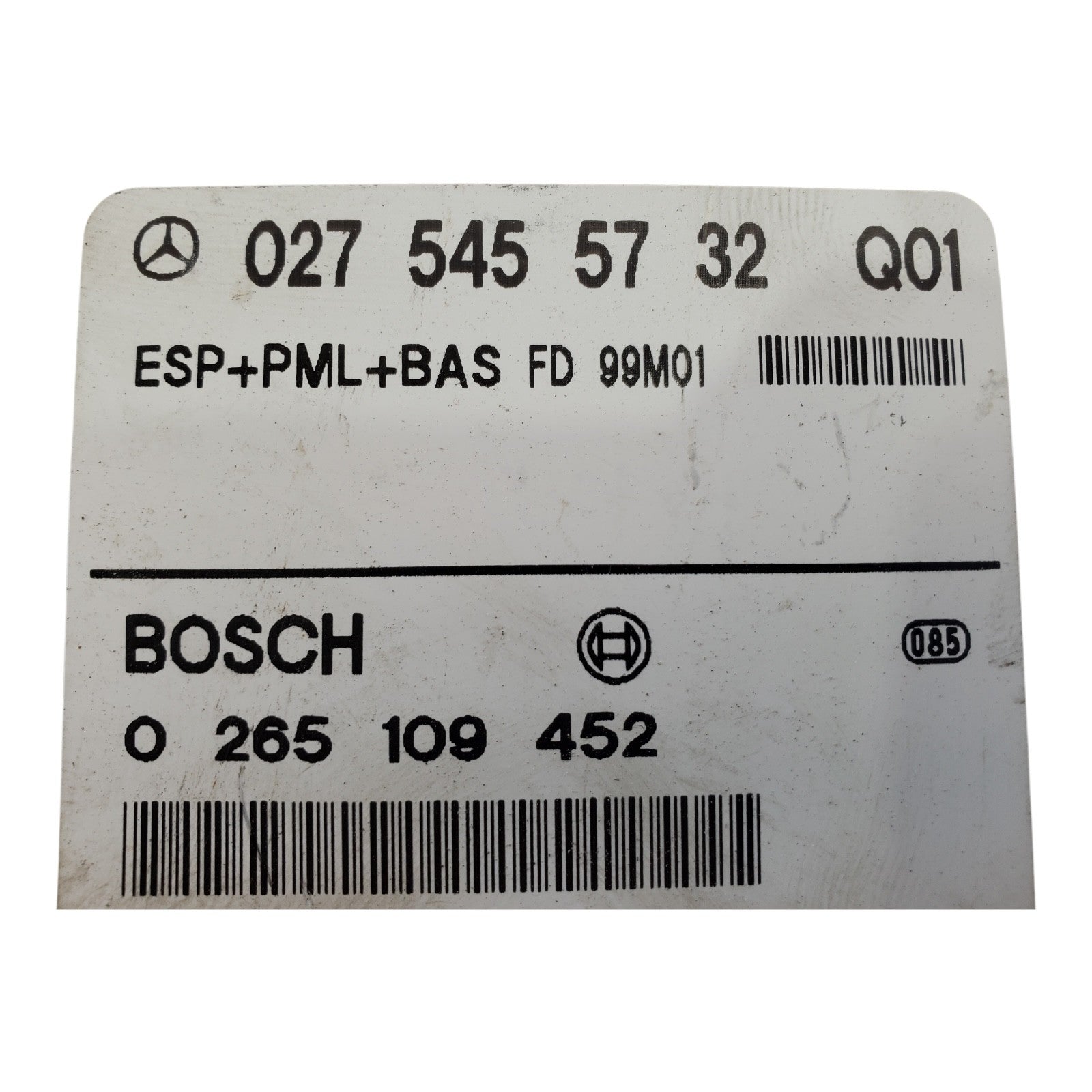 1998-2001 Mercedes E320 ESP+PML+BAS Anti-Lock Control Unit ECU # 0275455732