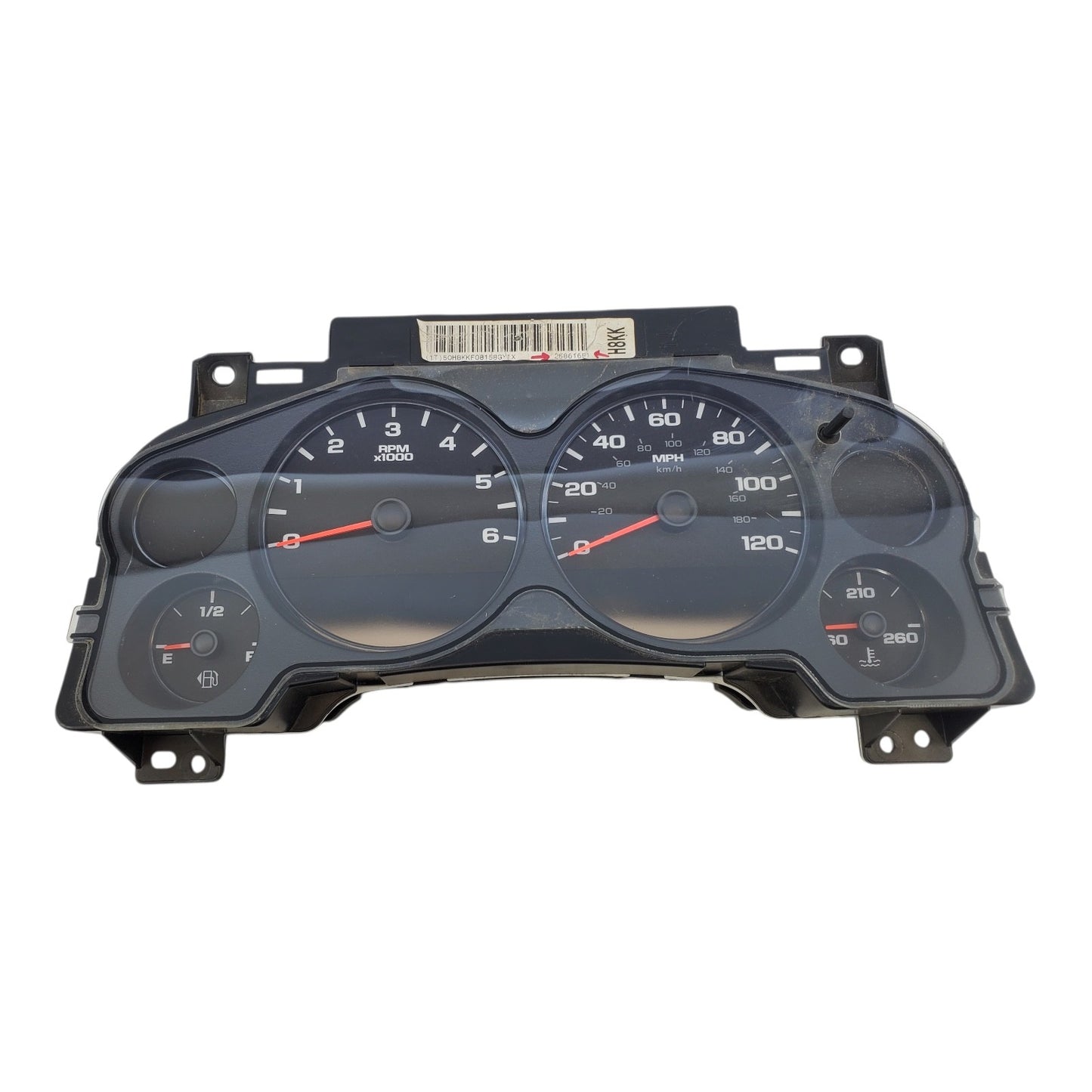 2007 CHEVROLET SILVERADO 1500 USED INSTRUMENT CLUSTER P#25861651 28103104