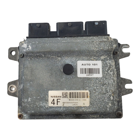 ✅2011-2012 NISSAN SENTRA 2.0L ECU ECM PCM ENGINE CONTROL MODULE 4F MEC950-570 C2