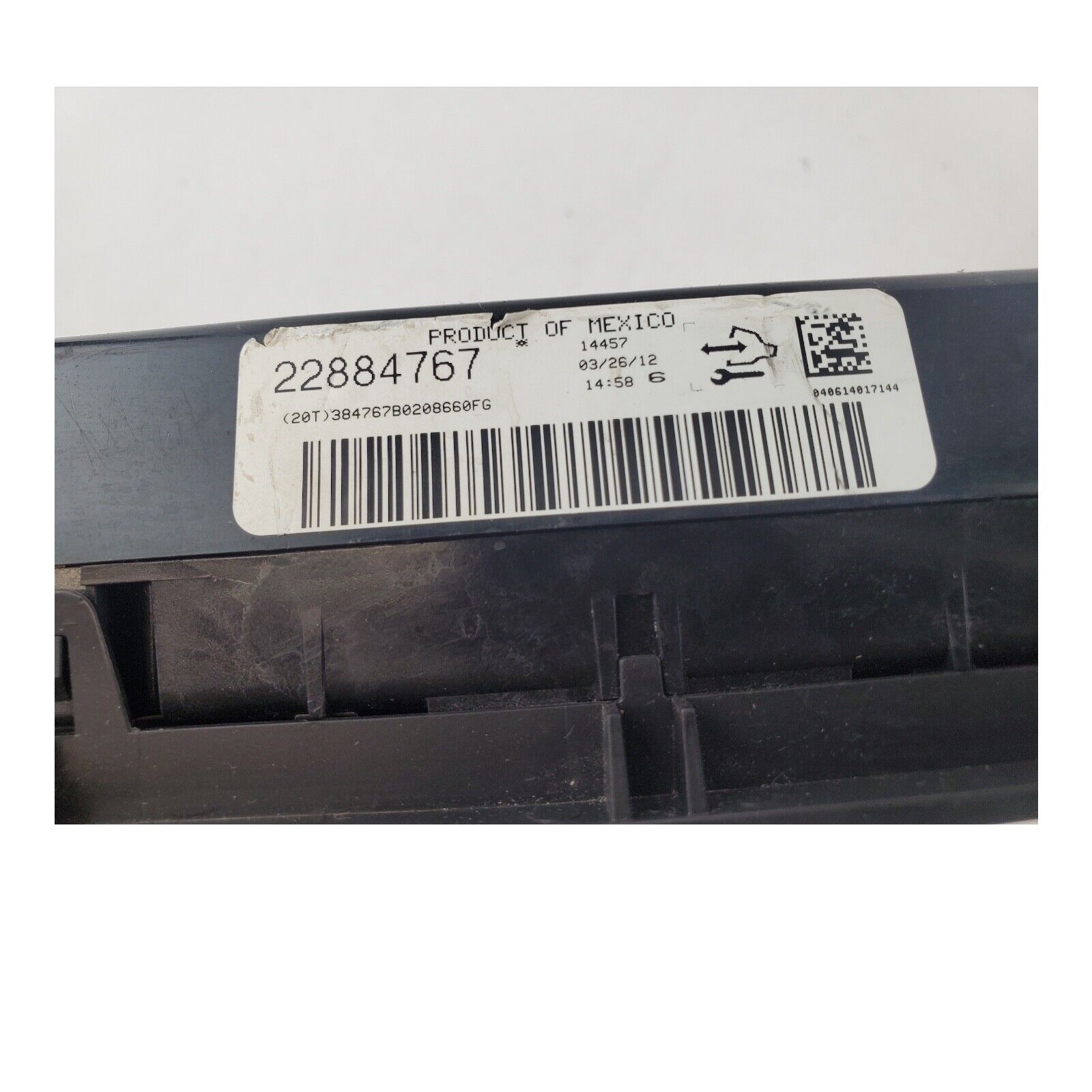 2012-2016 Chevy Impala AC Heater Climate Control Unit 22884767