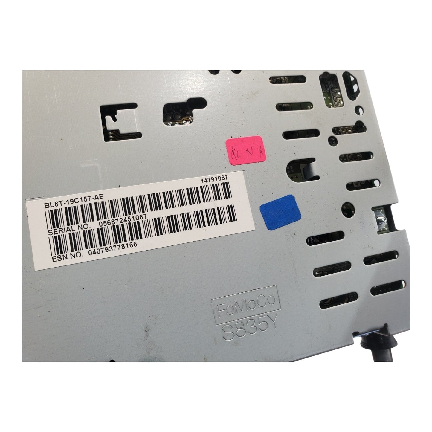 11 Ford Escape AMFM Radio Single Disc CD MP3 Player Part Number BL8T-19C157-AB