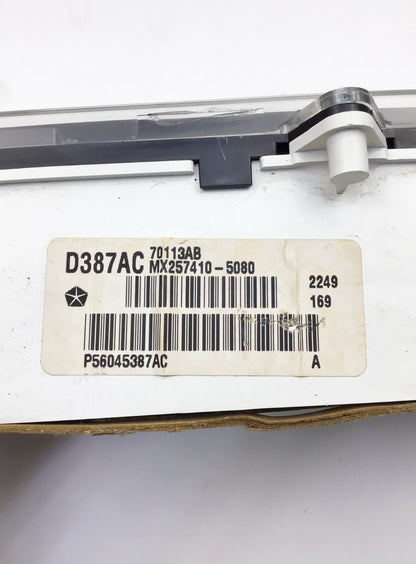 ✅ 00 DODGE DURANGO 4.7L AT Speedometer Instrument Cluster 56045387AC