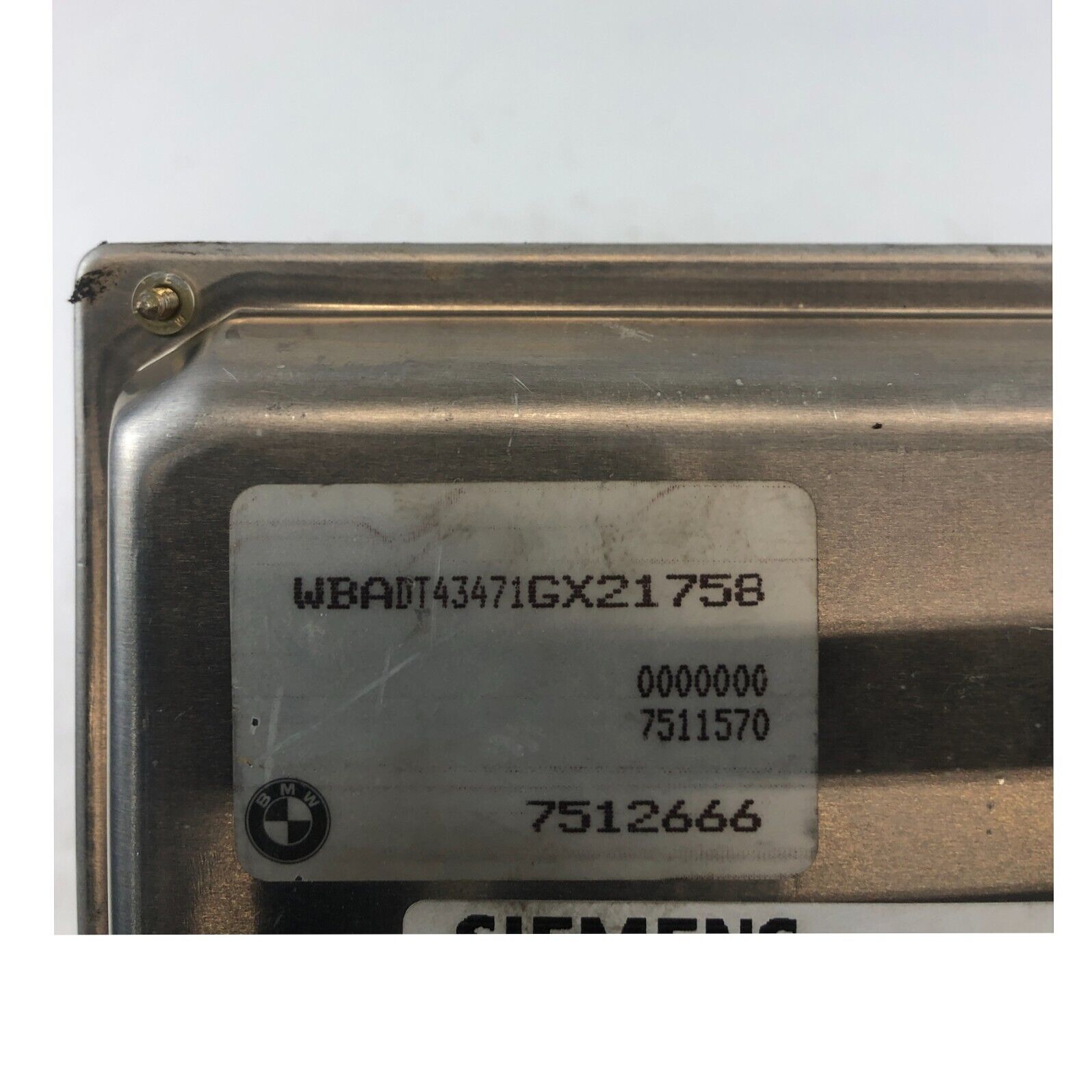 ✅ 01 BMW 330i Engine Control Module ECM Computer 7 511 570