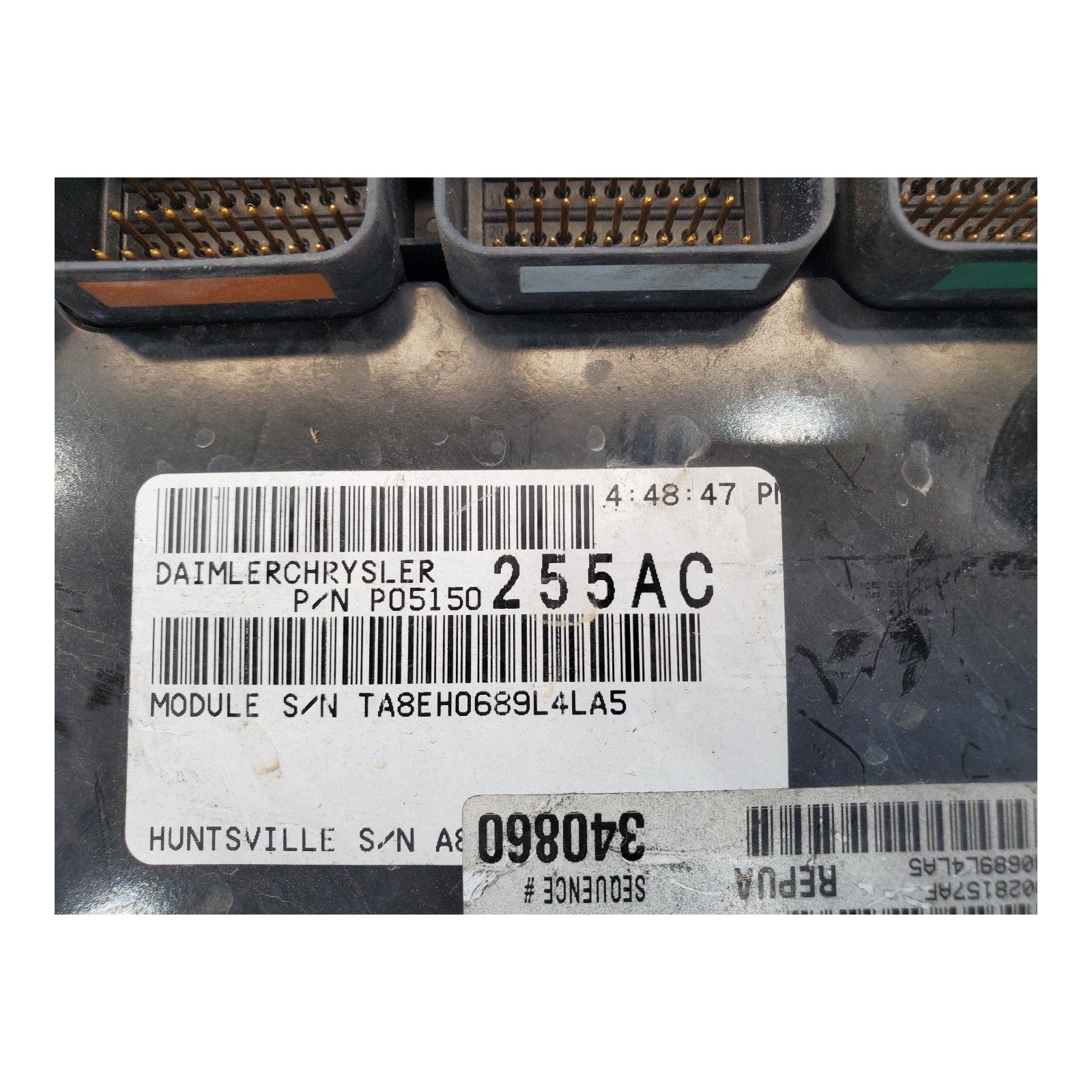 2008 2009 Dodge Dakota SXT 4.7L Computer Control Module ECM ECU OEM 68028157