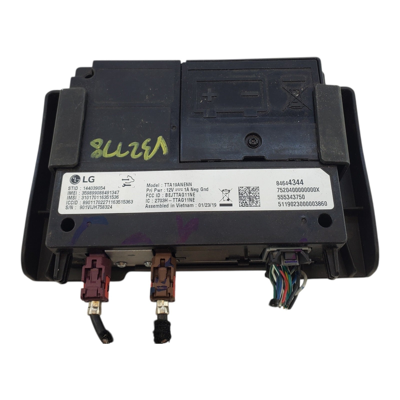 2019-2021 Chevrolet Equinox Telematics Control Module TTA19ANENN