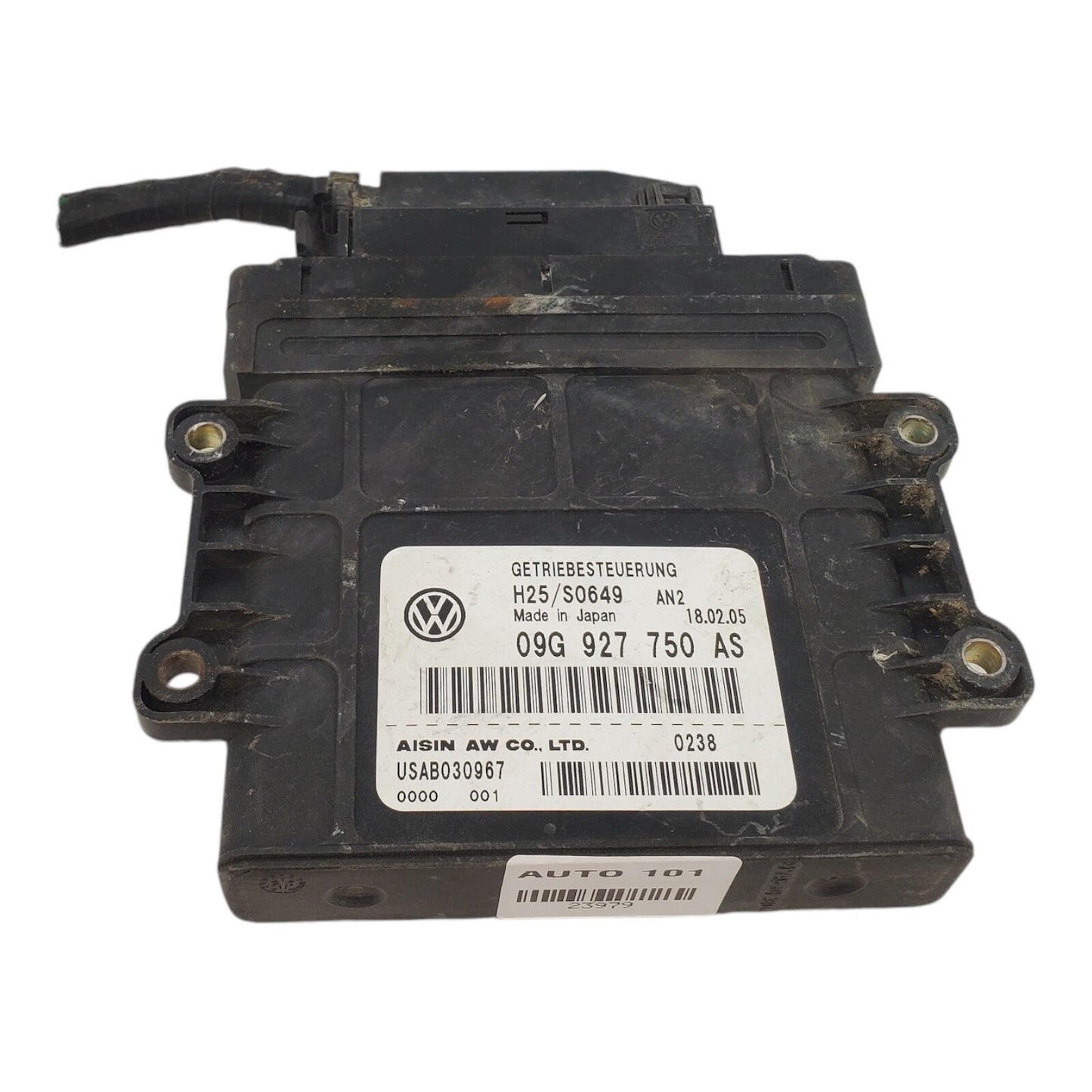 05-06 Volkswagen Jetta Transmission Computer Control Module TCM 09G927750AS OEM