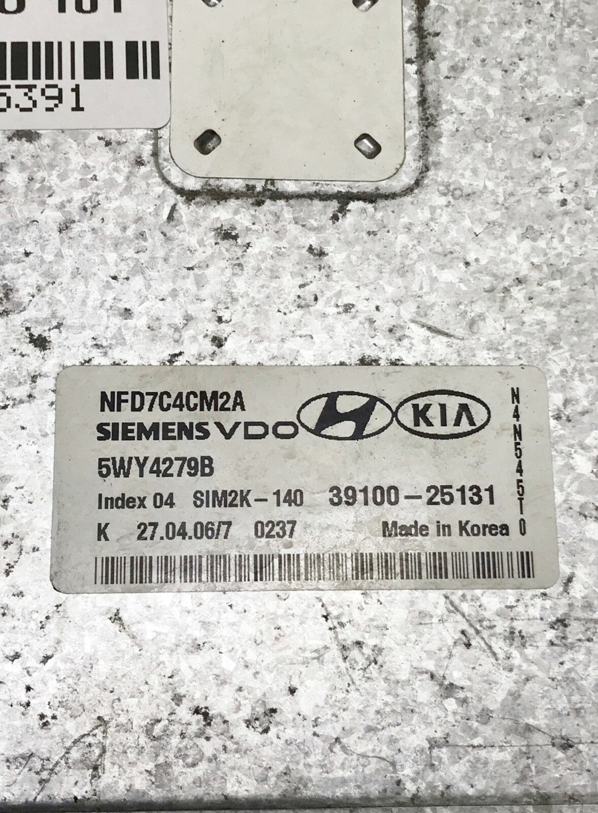 ✅ 06-08 HYUNDAI SONATA 2.4L Engine Control Module 39100-25131 PCM ECU OEM