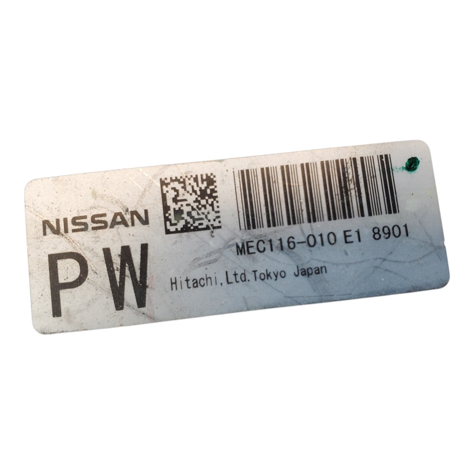 2009 Nissan Murano MEC116-010 E1 Computer Engine Control ECU ECM  Module Oem