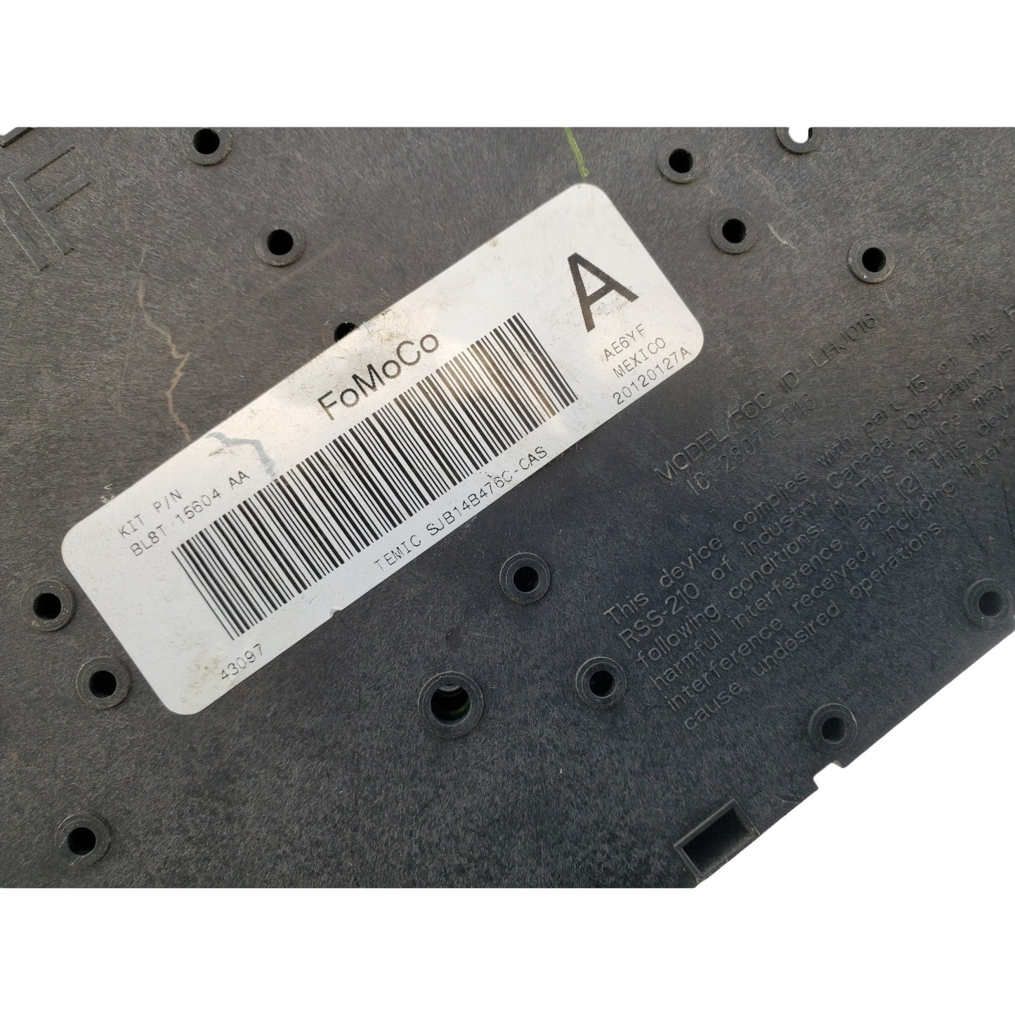 08-12 Ford Escape Interior Fuse Box Relay Junction Block Cabin bl8t15604aa OEM