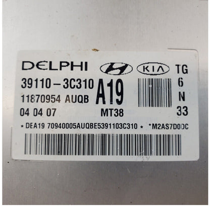 2007-2011 Hyundai Azera ecm ecu computer 39110-3C310