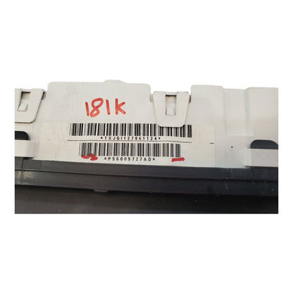 Instrument Cluster Speedometer Jeep Cherokee P56009730  V58994 181k
