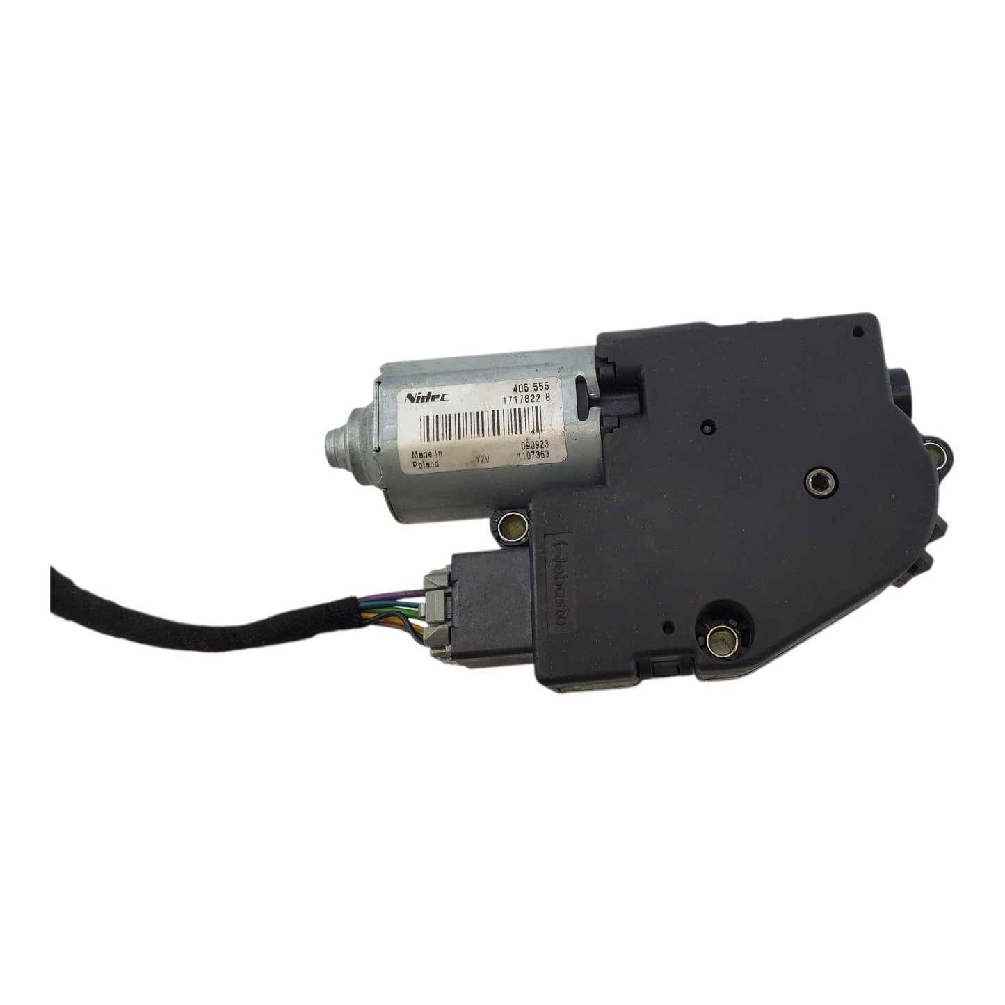 2009-2021 BMW 535I SUN ROOF SUNROOF MONROOF WINDOW GLASS MOTOR 1717822B OEM .