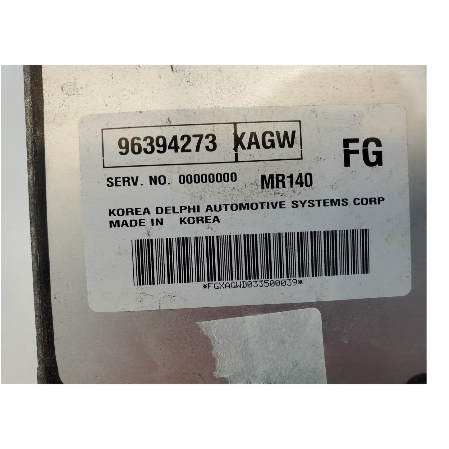 2004 Aveo Swift 5 Speed OEM Engine Computer ECM ECU PCM  96394273